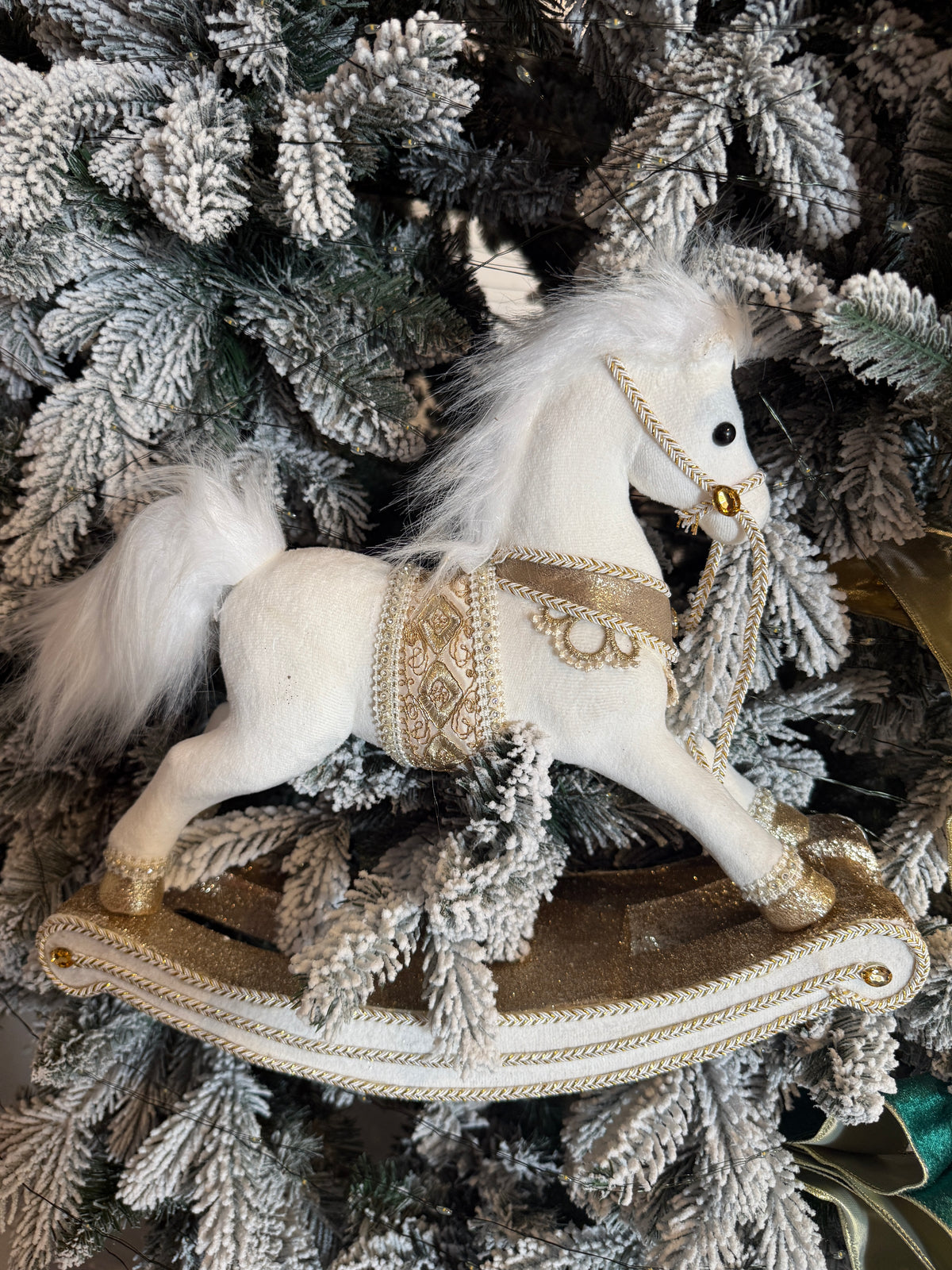 Goldenes Pferd 40cm